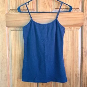 Women’s size XS Sonoma navy blue camisole with adjustable straps